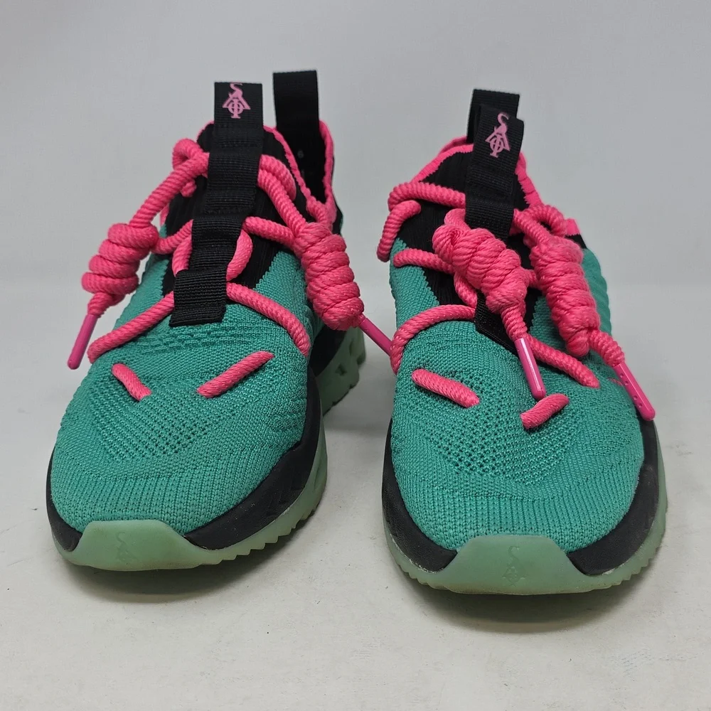 Sia Collective South Beach Women's Athletic Shoes in Green and Pink Size 9